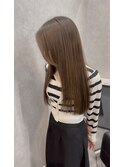 透明感アッシュベージュ×美髪トリートメント（髪質改善）
