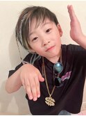 【BLUEFAIRY】キッズDJカンダイ★ツーブロ★エクステブレイズ