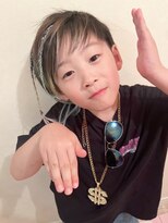 ブルーフェアリー(Blue Fairy)&nbsp;【BLUEFAIRY】キッズDJカンダイ★ツーブロ★エクステブレイズ