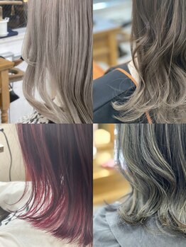 ジュノ(Jeuno)の写真/透明感UP◇【平日限定★インナーorグラデーションカラー+カット+フローディアTr¥14800～】お客様Photo多数!