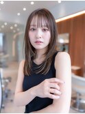 20代30代くびれ顔周りレイヤーカット美髪質改善トリートメント