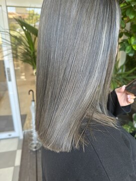 ダブル(W) 【hair salon W】グレージュカラー