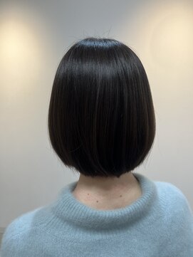エフフォーユアヘアー 北方店(F for your hair) 切りっぱなしボブ