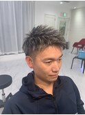 スパイキーショート/ホワイトハイライト