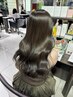 [大森指名限定]顔周りカット＋カラー＋髪質改善パールプラチナトリートメント