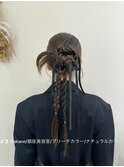 カチモリヘアアレンジ