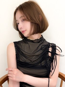 ゴカン バイ ジル ブラン 名古屋(Gokan by JIL BLAN) ハイライトバレイヤージュダブルカラーショートカット30代40代