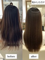 美髪専門サロン バイ マイル(美髪専門サロン by mile)&nbsp;乾かすだけでサラ艶ストレートに【縮毛矯正】
