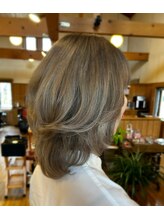 ヘアーメイクアップ ジーノ(hair&makeup gino)&nbsp;上品グレーカラー