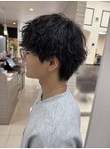 #シャドウパーマ