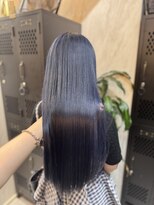 ヴァイス 渋谷店(VAICE)&nbsp;ネイビー/ネイビーブルー/青髪