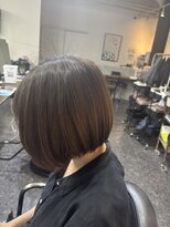 ヴィオラカラー(VIOLLA COLOR)&nbsp;くすみカラー×大人ミディヘア/小倉