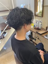 コアフィールフィス(COIFFURE fils) 【見附 今町】ジェルパーマ ツイスパ 黒髪