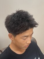 クオンヒール 淀屋橋店(QUON HEAL)&nbsp;ツイストピンパーマ/スパイキー/ベリーショート/ショート△