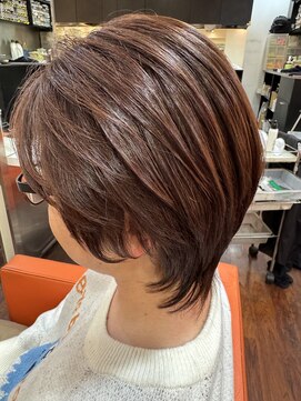 エッジオリジネーション 三宮店(edge origination) 襟足長めのレイヤーグラレイヤー