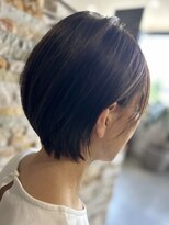 ブロー(bro)&nbsp;丸みショートボブ