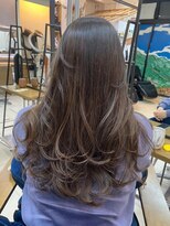 バランス 原宿 表参道(balance) ナチュラルハイライト×レイヤー YUKA