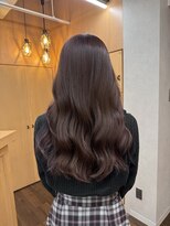 ヘアースペースブルーム プリュス 石橋店(HAIR SPACE BLOOM plus)&nbsp;石橋阪大前/ラベンダーカラー/ブリーチ無しデザインカラー