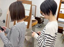 拘りの似合わせ技術＊ショート、ボブスタイルでお悩みの際はぜひお任せ下さい♪【スタイリスト吉田】