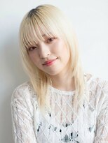 アッシュ 成増店(Ash)&nbsp;ホワイトブロンド×ウルフレイヤー