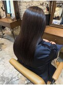 ラベンダーブラウン×質感再整カラー×池袋