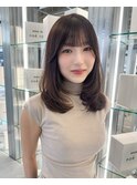 レイヤーミディアム/韓国/ボブ/髪質改善/縮毛矯正/2岐阜n49