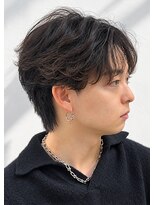 ディータ(Dita)&nbsp;毛流れニュアンスフェザーセンターパート大宮メンズパーマ