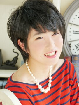 ヘア ジュレ ドゥ(hair jurer deux) 【jurer☆松田】 さわやか可愛いナチュラルショート