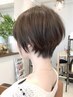 【1番人気★】ボブ&ショートヘアにオススメ！『立体フォルムカット』4950円