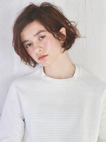 アスター(astar)&nbsp;【Astar】冬のセンターパートナチュラルボブ　小顔