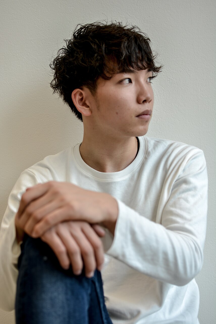 パーマ 坂口健太郎さん風パーマ：L232322636｜ホットペッパービューティー