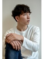 ミューズ バイ ケンジ(MUSE by KENJE) #坂口健太郎風 メンズ マッシュショート パーマ