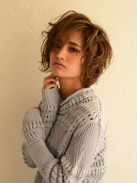 アース オーセンティック 一関店(EARTH Authentic) 大人のラフ感ゆるウェーブ　スタイル