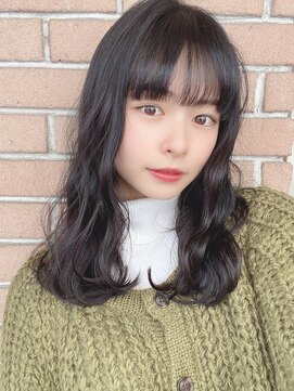 サロンドミルク 原宿(salon de MiLK) 【salon de MiLK 原宿】サラつや×ウェーブヘア