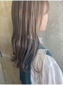 透け感ハイトーングレージュ