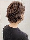 オシャレで大人なショートパーマ