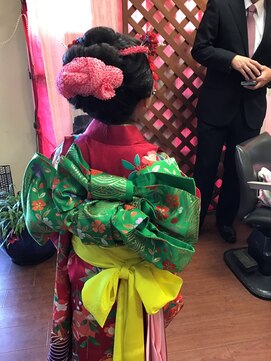 アプリコット美容室 七五三