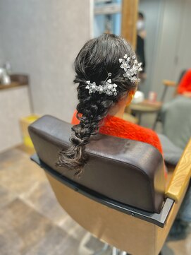 ベルトオブヴィーナス(Belt of venus) お子さま発表会に☆編みおろしアレンジ