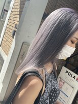 ラフ 難波店(LAFF)&nbsp;#黒髪#ボブルフ#ネビージュ#小顔#ワンレン