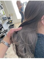 リッシュ ユーカリが丘店(Lish) ホワイトベージュのインナーカラー！