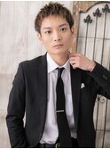 ナチュラルグラデーションツーブロックショートM上尾20代30代!