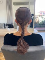 ジーナ 天神(Zina)&nbsp;[Zina西通り]髪質改善/ヘアセット/ヘアアレンジ/ポニーテール