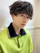 ディッセンバー 神宮前(December)&nbsp;マッシュ/無造作ショート/ニュアンスパーマ/ツイストスパイラル