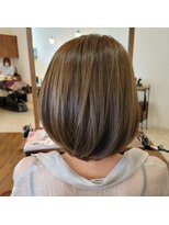 ピスヘアー(PITH HAIR)&nbsp;ツヤツヤ　カーキベージュ