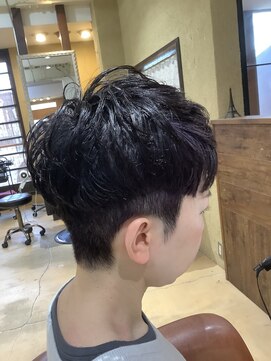 ヘア スピリッツ グランチェ(HAIR SPIRITS GRANCHE) パープルハンサムショート