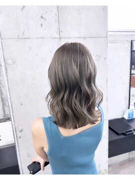 モアナ バイ ヘッドライト 沖縄東崎店(Moana by HEADLIGHT) Moana【東崎】#ブリーチ#ケアブリーチ#グレージュ#大人可愛い