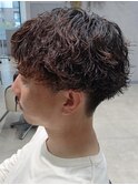 メンズパーマスパイラルパーマ波巻きパーマツイストパーマ鹿児島