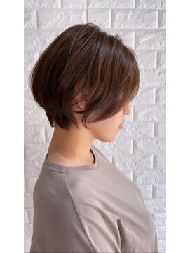 ヒップスデコ(Hip's deco) ショートボブ ベージュブラウン 20代30代40代50代オススメ☆hi