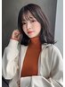 【白髪染め】似合わせカット+グレイ根元カラー ￥ 5800