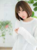 ネル 仙台(Nelu)&nbsp;仙台/髪質改善/ニュアンスカラー×ふんわりカールボブa